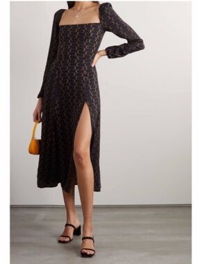 NEW Reformation Petite Sigmund Midi Dress - Linguine Size 2P‎ NWOT cocktail   2